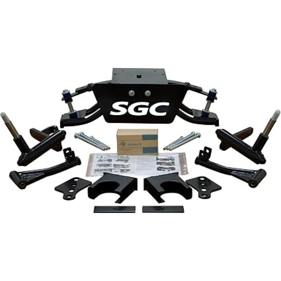 Golf Cart Tire Supply SGC 6-Inch Club Car DS Double A-Arm Lift Kit, 2004.5-2013 Gas & Electric — image 1
