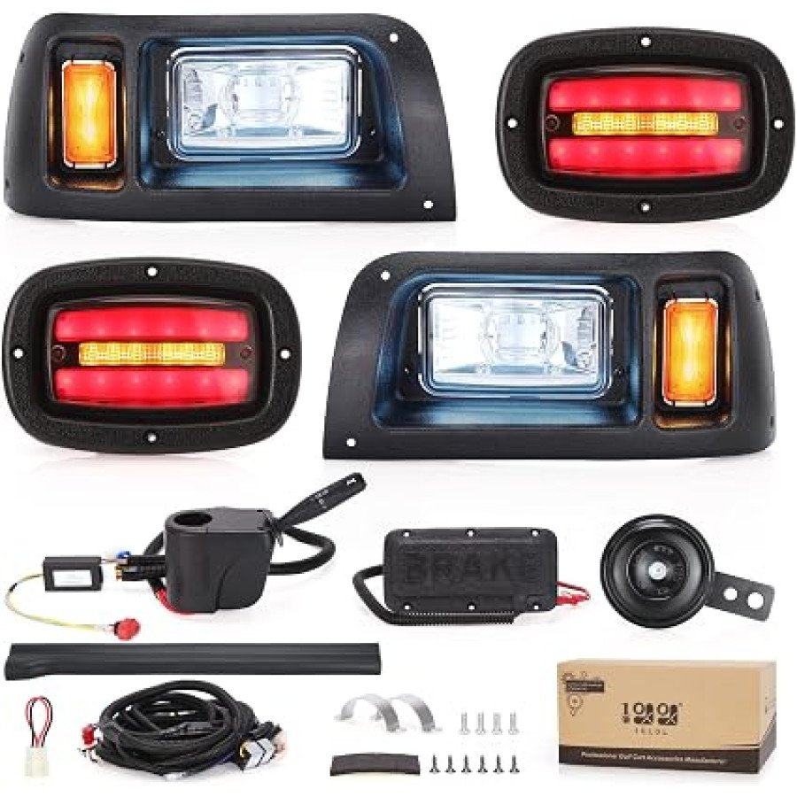 10L0L Golf Cart Light Kit for Club Car DS, 12V/36V/48V — image 1
