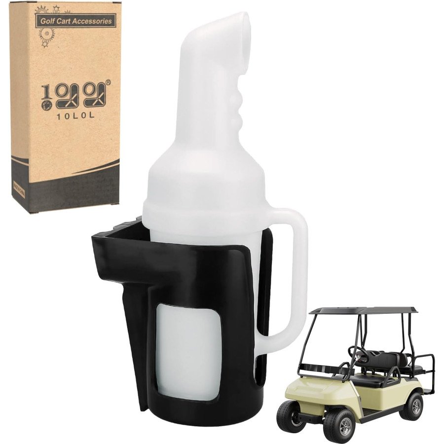 10L0L Universal Golf Cart Sand Bottle with Holder — image 1