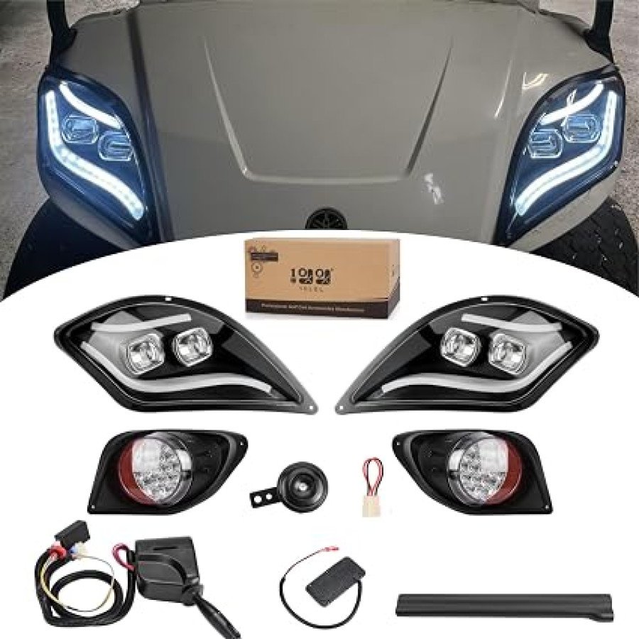 10L0L Yamaha Drive 2 Street-Legal Light Kit with Turn Signals and Brake Light — image 1
