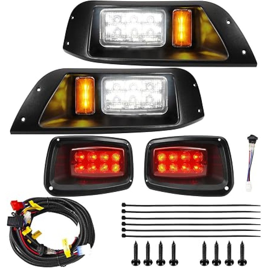 VYYOKMU EZGO TXT LED Headlight and Taillight Kit, 12V, 1996-2013 — image 1