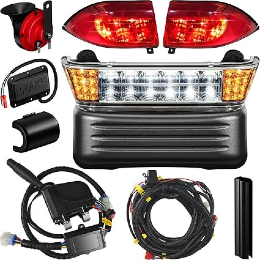 IOOBLBEI Deluxe LED Light Kit for Club Car Precedent Electric Golf Carts, 2004 and Later — image 1