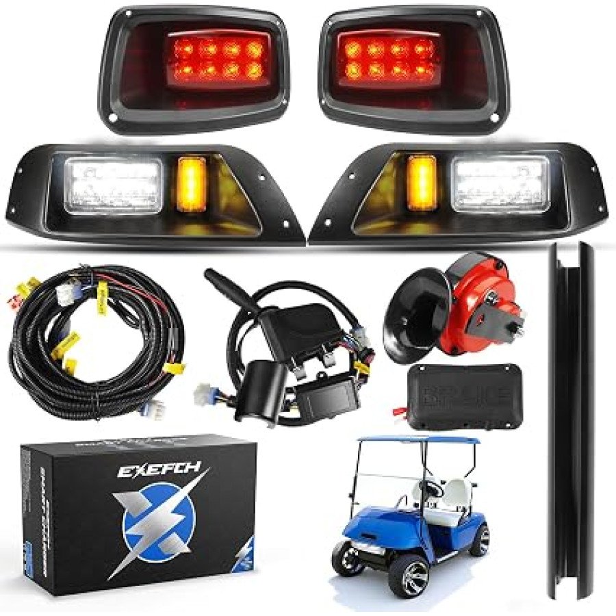 EXEFCH LED Golf Cart Light Kit for EZGO TXT 1996–2013, 12V — image 1